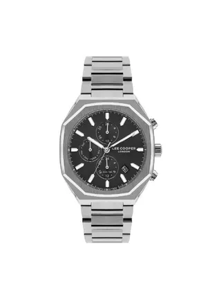LEE COOPER Men's Multi Function Black Dial Watch - LC07617.350 