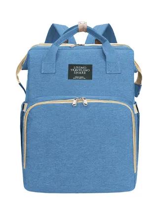 Stylish Multi-Functional Large Capacity Waterproof And Durable Baby Diaper Bag Backpack 