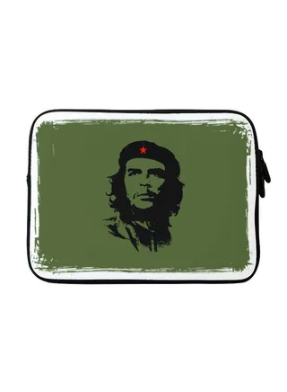 Che Guevara Printed Sleeve For Apple MacBook 15 inch Green/Black 