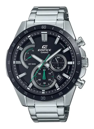 Men's Analog Stainless Steel Wrist Watch EFR-573DB-1AVUDF - 42 Mm 