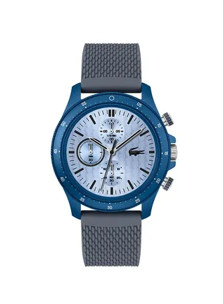 Men's Chronograph Round Shape Silicone Wrist Watch 2011327 - 43 Mm 