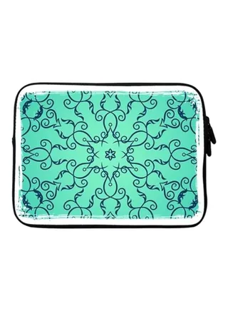 Printed Designer Sleeve With Strap For 12-Inch Laptops Arabian Star 