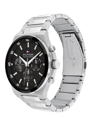 Men's Analog Round Shape Stainless Steel Wrist Watch 1792087 - 46 Mm 