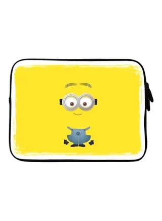 Premium Designer Sleeve With Strap For 15 Inch Laptops Minion 2 