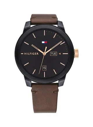 Men's Leather Analog Wrist Watch 1791748 