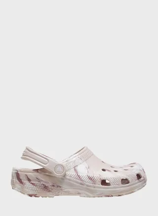 Classic Printed Clog Sandals