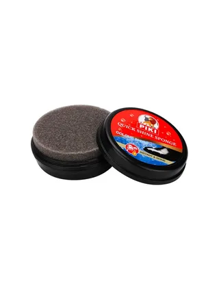 PIKI Round Leather Shoe Shine Polish Sponge Household Shoe Care Suitable for Leather Shoes Instant Shine Convenient & Waterproof - Assorted Color Pack of 12pcs 