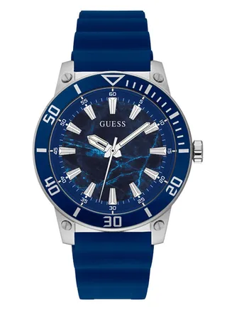 Men Analog Round Silicone Watch GW0420G1 - 46 mm 