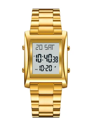 Men's Fashion Outdoor Sports  Multifunction Alarm 5Bar Waterproof Digital Watch  1812 