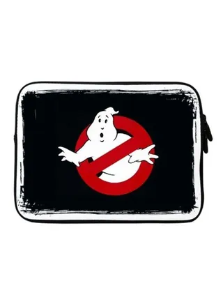 Ghostbusters Sleeve For Apple MacBook 15-Inch Black/White 