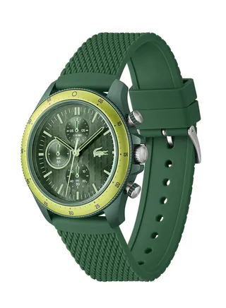 Men's Chronograph Round Shape Silicone Wrist Watch 2011328 - 43 Mm 
