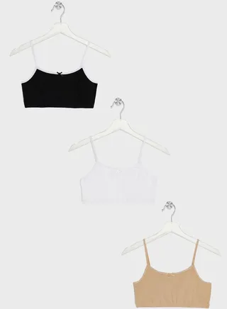 Teen Bra Pack Of 3