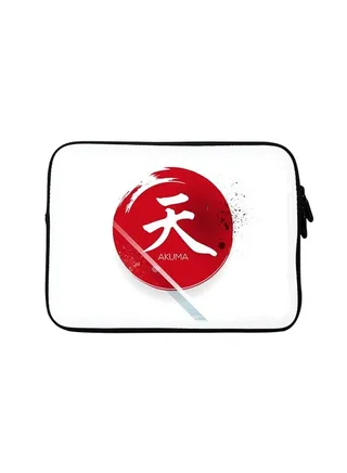 Premium Designer Sleeve With Strap For 15 Inch Laptops I am Akuma 