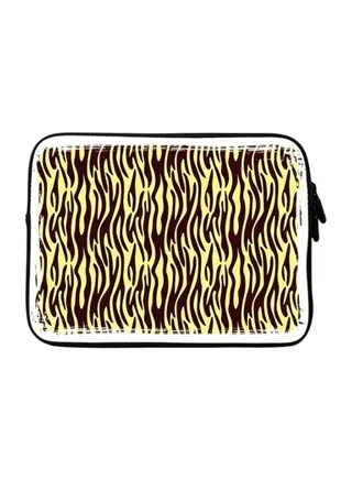 Designer Sleeve With Strap For 15-Inch Laptops Jungle Stripes 