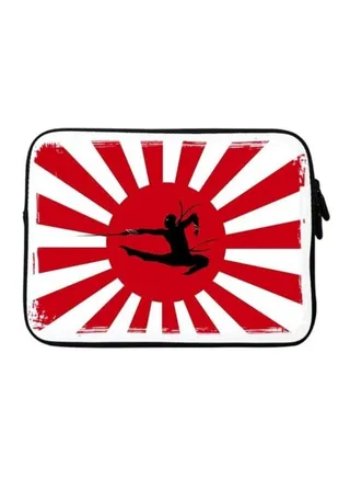 Designer Sleeve With Strap For 15 Inch Laptop Son of Ninja 