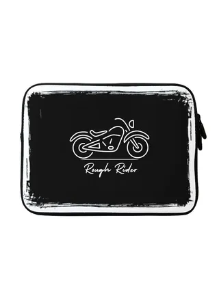 Rough Rider Printed Sleeve For Apple MacBook 15 inch Black/White 