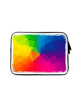 Premium Designer Sleeve With Strap For 15-Inch Laptop Air, Water, Earth, Fire 