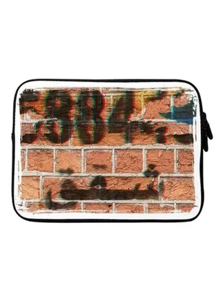 Wall Stencil Sleeve For Apple MacBook 15-Inch Brown 