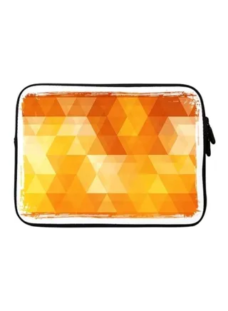 Designer Sleeve With Strap For 15 Inch Laptop Gold Rush 