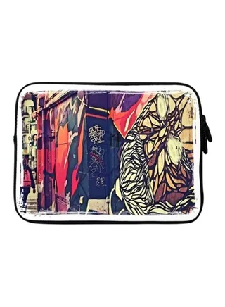 Designer Laptop Sleeve With Strap For 11-12 Inch Wise Graffitti 