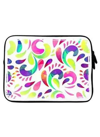 Premium Designer Sleeve With Strap For Laptops Multicolour 