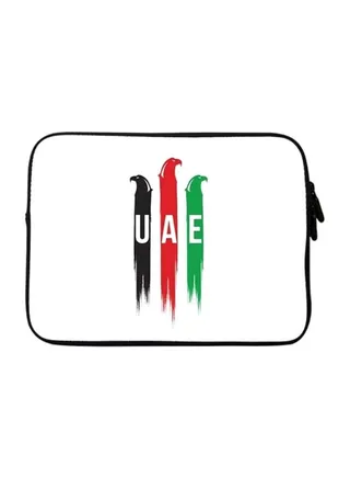 Premium Designer Sleeve With Strap For 15-inch Laptops UAE Falcons 