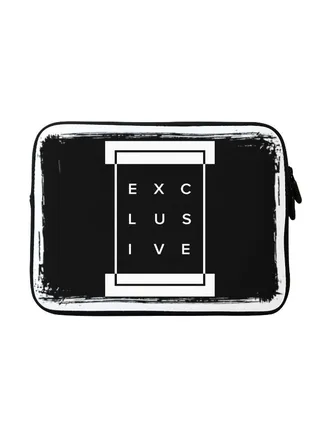 Exclusive Printed Sleeve For Apple MacBook 14 inch Black/White 