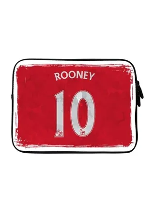 Designer Sleeve With Strap For 15 Inch Laptop Rooney Jersey 