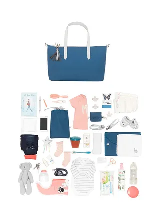Changing Bag Le Champ Elysees - Mineral Blue 