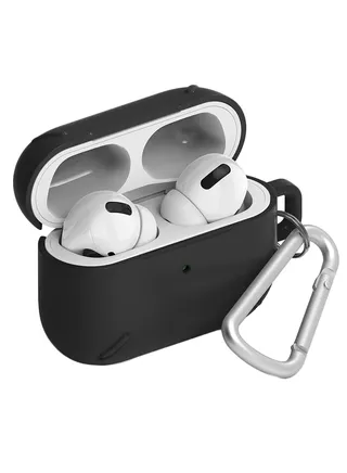Layered Designed Case For AirPods Pro With Hard PC Black 