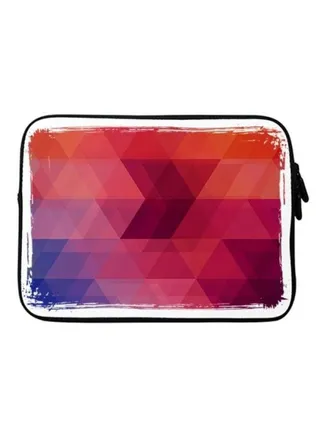 Three Berries Printed Premium Designer Sleeve With Strap For Laptop Multicolour 
