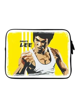 Premium Designer Sleeve With Strap For 15-Inch Laptop Fist of Fury 