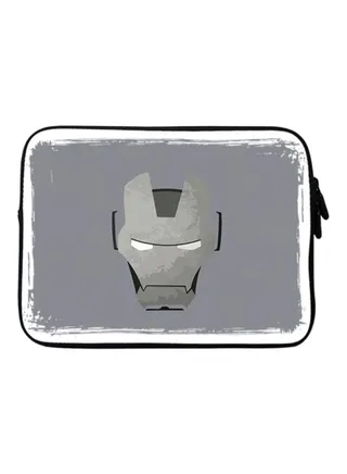 Premium Designer Sleeve With Strap For 15 Inch Laptop Stoned Iron Man 