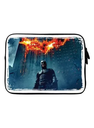 Premium Designer Sleeve With Strap For 15 Inch Laptops Burning Batman 