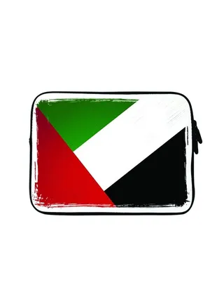 Protective Carrying Sleeves With Strap For 15-Inch Laptops Flag Of UAE 