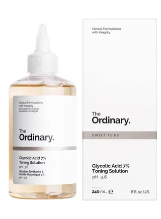 Glycolic Acid 7 Percent Toning Solution Clear 240ml 
