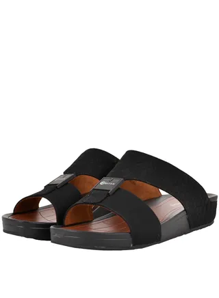 Mens  Dual Textured Strap Sandals 