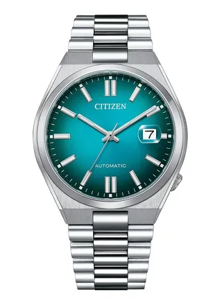 Men's Stainless Steel Analog Clasp Wrist Watch NJ0151-88X 