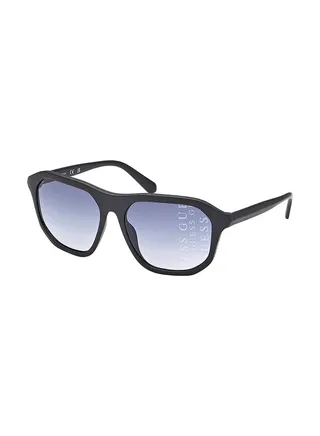 Men's Square Sunglasses - GU00057 02W - Lens Size: 60 mm 