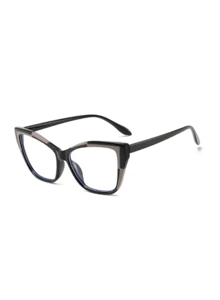 Blue Light Blocking Optical Eyeglasses - Stylish Cats Eye Frames, Clear Lens, Polarized. Top-rated Bluelight Protection for Reading, Work, & Screen Time. Vintage-Inspired, Lightweight Design. 