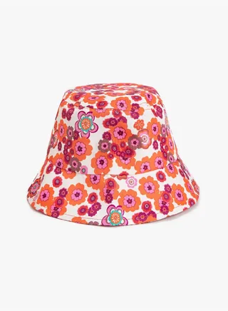 Floral Patterned Bucket Hat