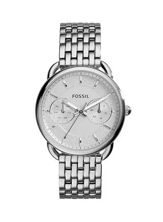 Women's Tailor Stainless Steel Strap Watch ES3712 - 35 mm - Silver 