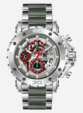 T5 Men's Chronograph Stainless Steel Watch 