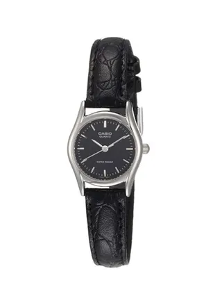 Women's Leather Analog Wrist Watch LTP-1094E-1ARDF 