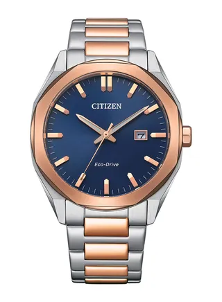 Men's Analog Round Shape Stainless Steel Wrist Watch BM7606-84L - 41 Mm 