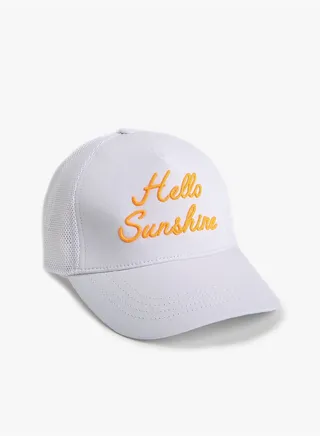 SloganPrinted Cap Hat