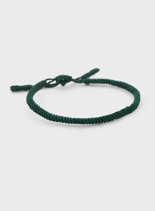 Drawstring Braided Bracelet 