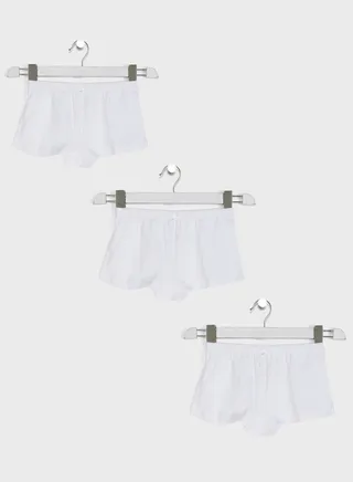 Girls 3 pack essential Hipsters