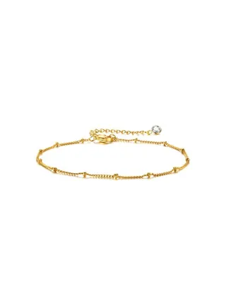 Planet Dots  Chain Anklet 
