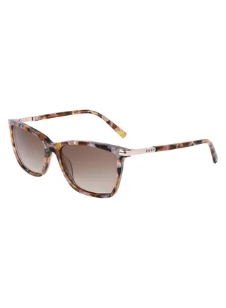 Full Rim Acetate Modified Rectangle Dkny Sun Dk539S 5516 (205) Tortoise/Pearlized Blush 